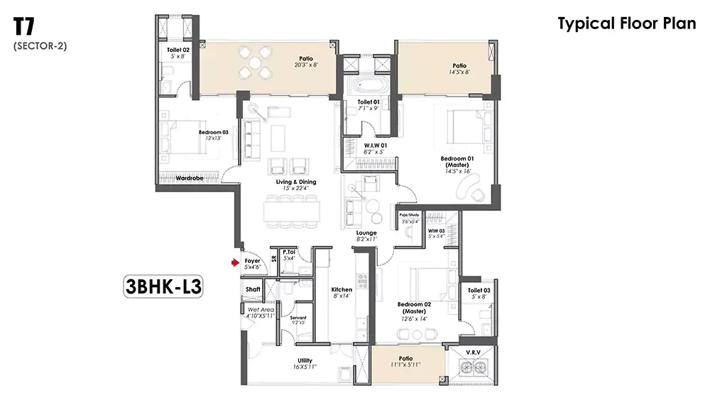 AIPL Lake City Sector 103 | Luxury Suites in Sector 103